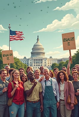 US Voters Strongly Support Major Cannabis Reform