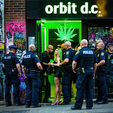 50th illegal cannabis shop raided, shut down in DC