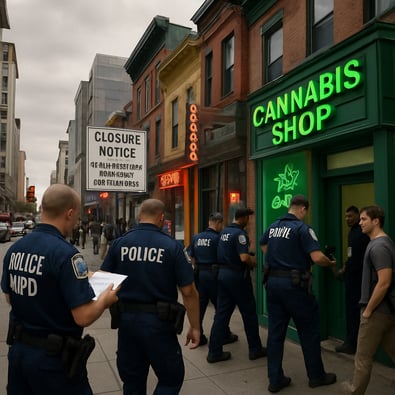 D.C. Shuts Down 70+ Illegal Cannabis Stores