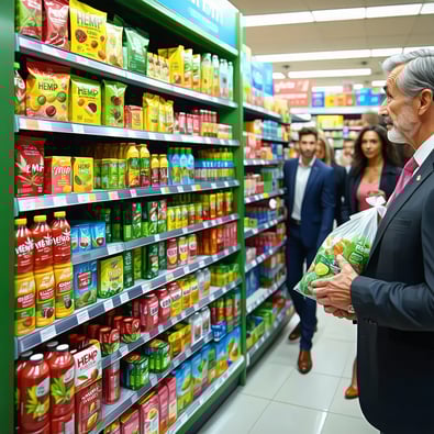 Cannabis competitor flowering in convenience stores