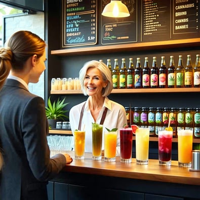 How weed drinks became the only winner of California's legal weed market