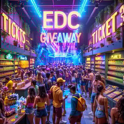 Win Free EDC Tickets Now at World's Largest Dispensary