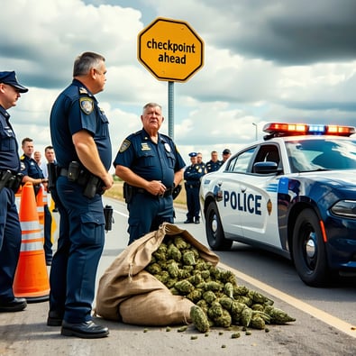 Massive Cannabis Seizure at Routine Traffic Stop