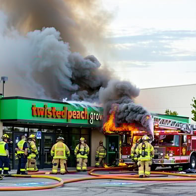 Cathedral City dispensary fire: No injuries