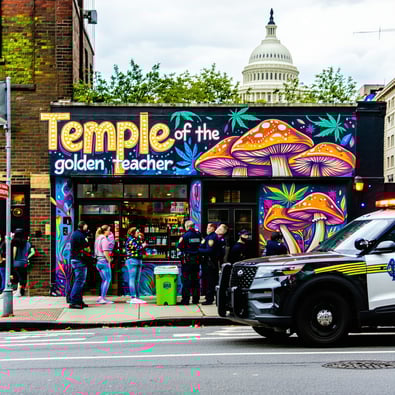 D.C. Psychedelic Shop Raided – Weed Bill Advances
