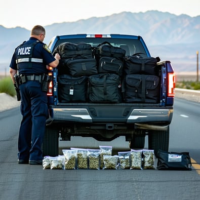 Troopers find 405 pounds of marijuana in truck in Tooele County