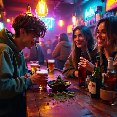 Research: Young adults in pain start using cannabis earlier and are more likely to mix it with alcohol