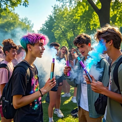 Sharp Rise in Teen Cannabis Vaping in the US