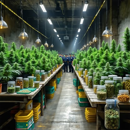 Bronx Grow House Bust: 350 lbs THC Seized
