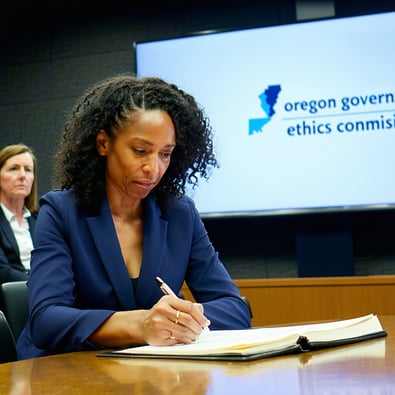 Oregon Official Hit with $1,600 Ethics Fine Now