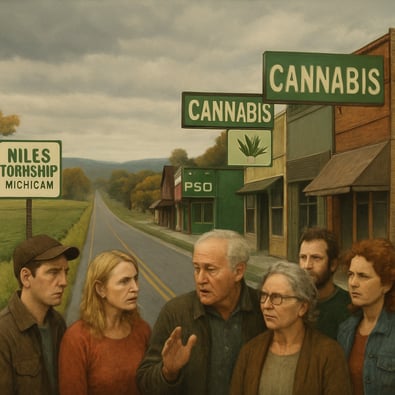 Michigan Towns Oppose More Cannabis Stores