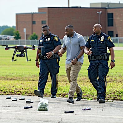Daring Drone Smuggling Busted at Prison