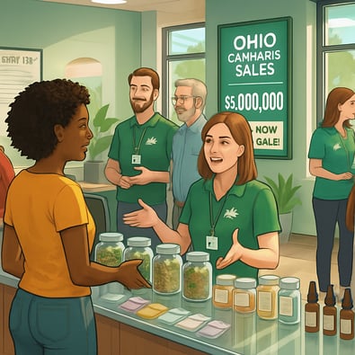 Ohio Cannabis Soars: Sales Hit $3B!
