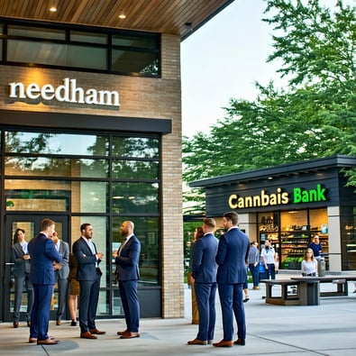 Needham Bank Pioneers Cannabis Banking in a Cash-Heavy Industry