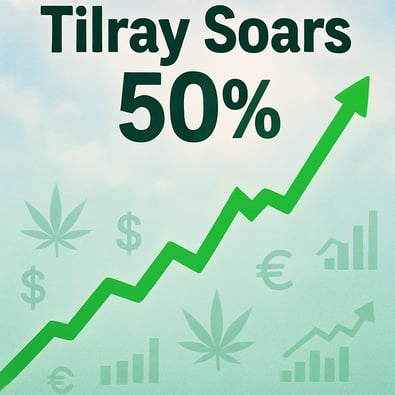 Tilray Soars 50%: What's Next Amid Legal Hopes?