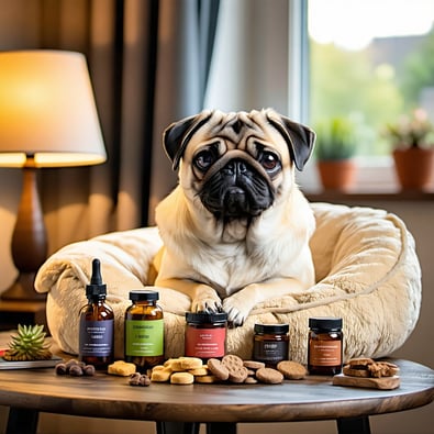 When Viral Icon Doug The Pug Got Sick, His Family Created A Cannabis Brand: 'CBD Offers Real Benefits For Pets'