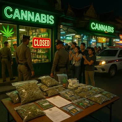 1,000+ Cannabis Shops Shut Down: Major Seizure!