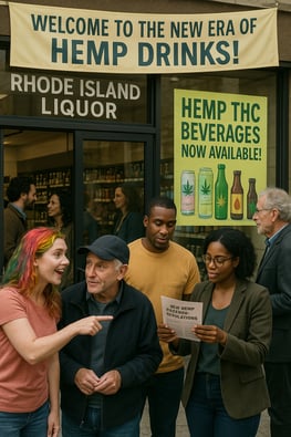 Retailers Clash on New Hemp THC Beverage Rules
