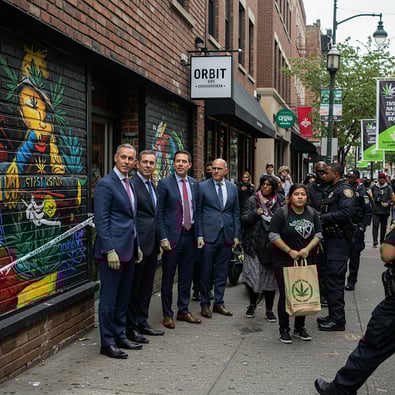 D.C. officials celebrate 50th padlock of illegal cannabis store