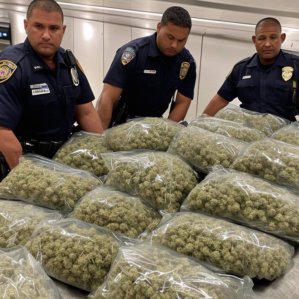 4 People Arrested After Attempting To Smuggle 150 Pounds Of Marijuana ...