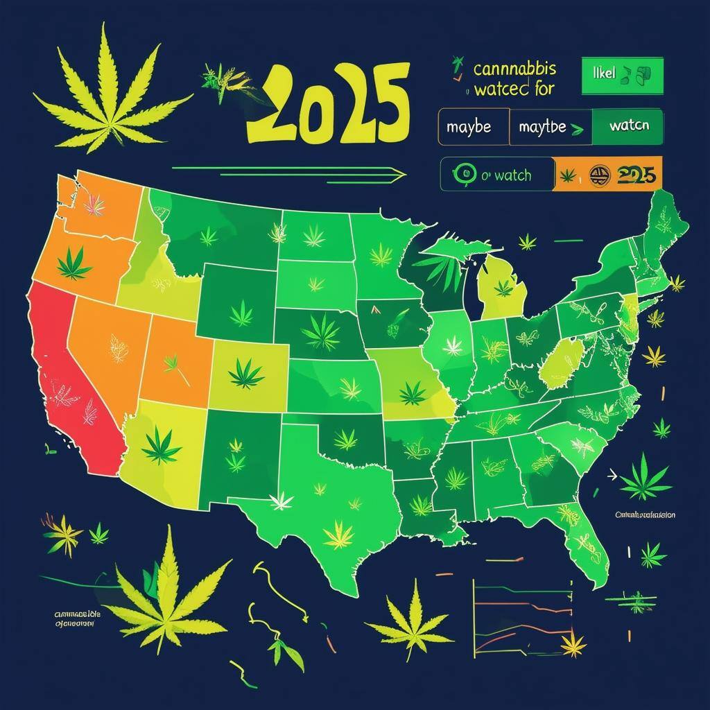 12 States That Could Legalize Cannabis in 2025 | 420 Intel